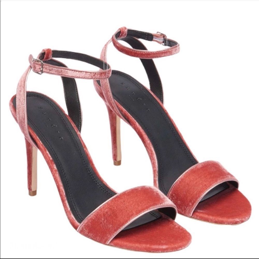 Sandro Nina Rose sandals Sz 40